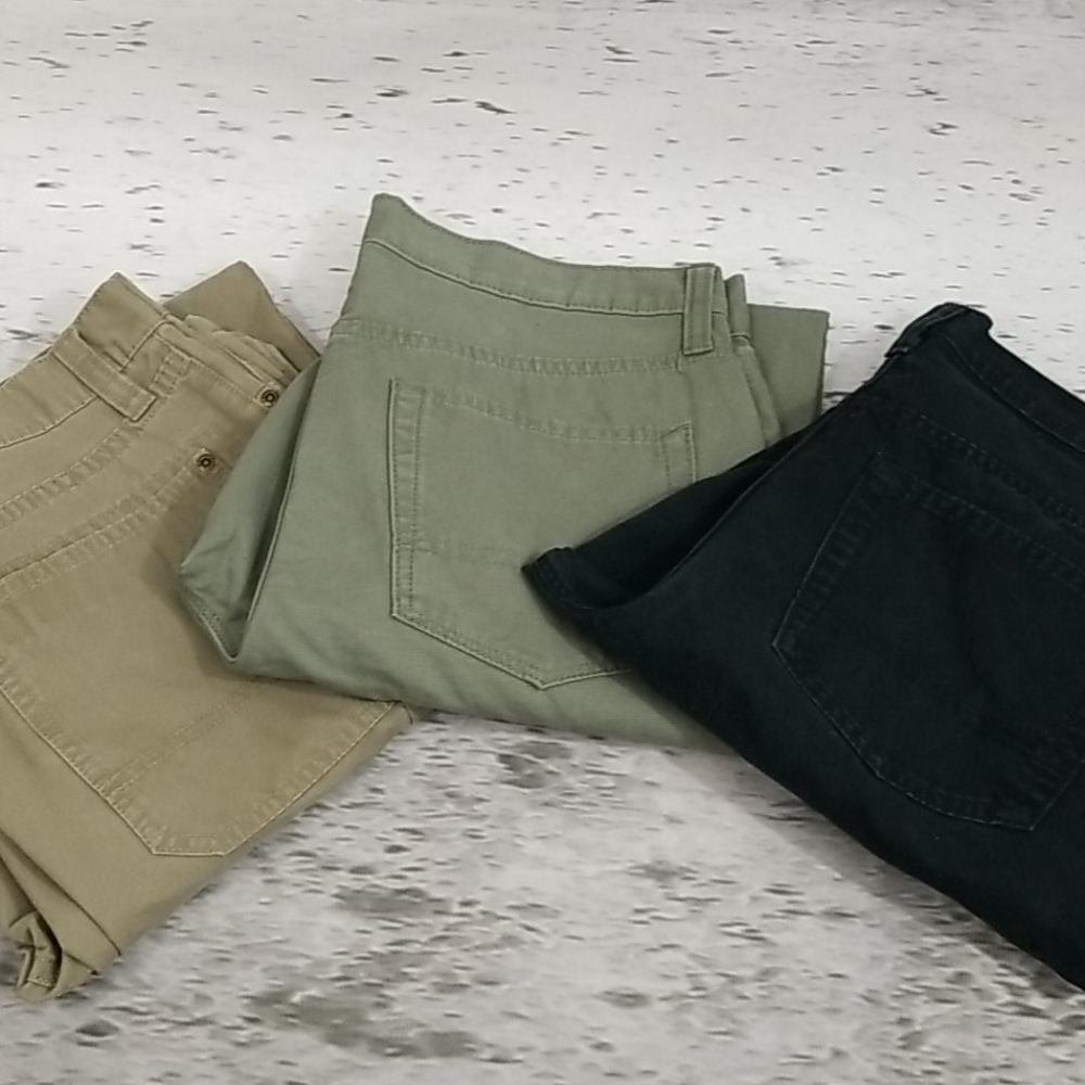 EDDIE BAUER 33 Canvas Pant Bundle